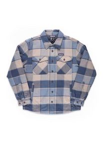 Patagonia LW Insulated Fjord Flannel Shirt william smolder blue Heren XL
