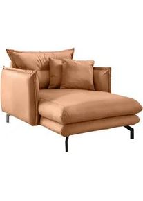 Livetastic Xxl-Sessel , Cognac , Textil , Füllung: Schaumstoff,Schaumstoff , 111x101x167 cm , Made in Europe , Wohnzimmer, Sessel, XXL-Sessel