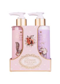 accentra Romantic Dreams Tea Rose & Velvet gift set for hands