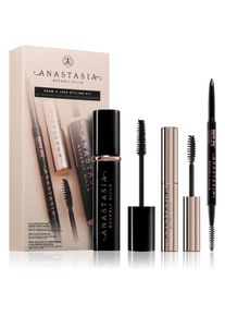 Anastasia Beverly Hills Brow & Lash Styling Kit gift set for eyes and eyebrows shade Medium Brown