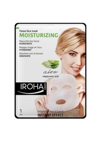 IROHA Gezichtsverzorging Aloe, Green Tea and Ginger Mask Sheet maskers Dames 15 g