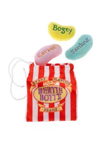 Warner Brothers Harry Potter Set de jouets pour chats Bertie Botts Set de 3 haricots, sac en tissu inclus