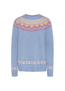 KARI TRAA Womens Sundve Knit Wollen trui Dames (XS |purper)