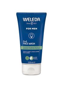 Weleda Gezichtsreiniging Voor Mannen 2in1 Gezichtsreiniger Reinigingsgel Heren 100 ml