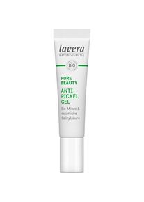 lavera Schoonmaken Pure beauty anti-puistjes gel Anti-acné maskers Dames 15 ml