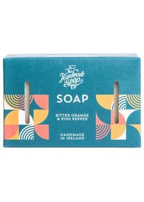 The Handmade Soap Bitter Orange & Pink Pepper Men's Bar Zeep Heren 140 g