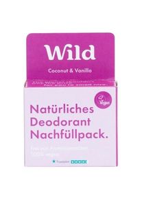 Wild Deodorant Refill Coconut & Vanilla Deodorants Women 40 g