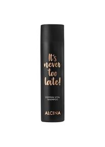 Alcina It's never too late Coffein Vital Shampoo Revitaliserend Dames 50 ml