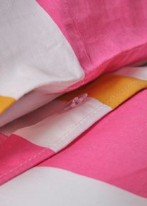 Parure de lit en percale rayée - multicolore - taille 135x200 cm - 100% coton - bonprix