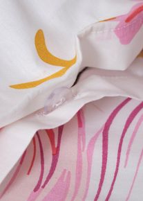 Parure de lit en percale motif floral - multicolore - taille 135x200 cm - 100% coton - bonprix