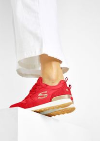 Sneakers Skechers avec mousse à mémoire de forme - rouge - taille 42 - Cuir velours - bonprix
