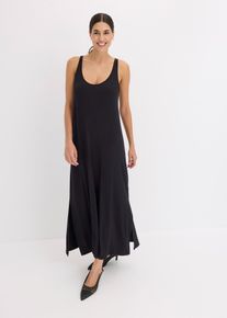 Robe fluide en jersey viscose - noir - taille 38/40 (S) - Viscose - bonprix