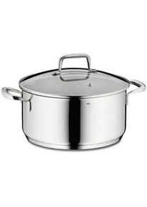 Kela Bratentopf , Silberfarben , Metall , 4,6 l , 12 cm , Kochgeschirr, Töpfe, Diverse Spezialtöpfe
