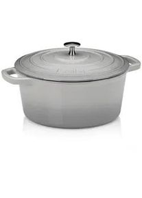 Kela Bräter , Hellgrau , Metall , 4,6 l , 12 cm , Kochgeschirr, Töpfe, Bräter