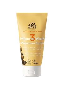 Urtekram 3 Minutes Nourish & Renew Face Mask Murumuru Butter Masker Dames 75 ml
