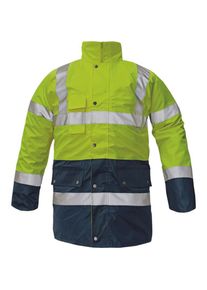 BI ROAD bunda HV žltá/navy XL