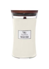 WoodWick Geurkaarsen White Tea & Jasmine Kaarsen Dames 610 g
