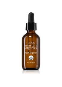 John Masters Organics 100% Argan Oil olio di argan al 100% per viso, corpo e capelli 59 ml