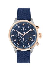 Ted Baker Heren Analoog horloge 'Fulmaar' blauw / goud One Size