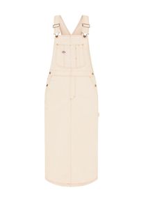Dickies Gonna con pettorina Donna - bianco naturale