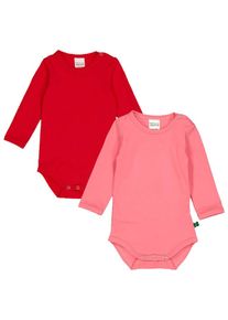 Fred's World by GREEN COTTON Fred's World by GREEN COTTON Rompertje/body pitaja roze / rood 56