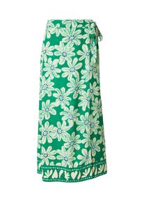 Fabienne Chapot Dames Rok ecru / lichtblauw / groen 40