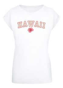 F4NT4STIC Dames Shirt 'Hawaii' pink / wit XXXL