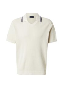GAP Poloshirt 'JOHNNY' Herren hellbeige / marine Größe S