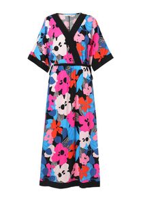 TATUUM Dames Jurk blauw / grijs / pink / zwart 42