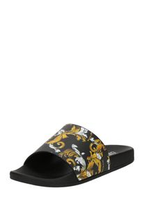 Versace Jeans Couture Heren Muiltjes geel / zwart / offwhite 42
