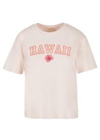 F4NT4STIC Dames Shirt 'Hawaii' oranje / pastelroze L