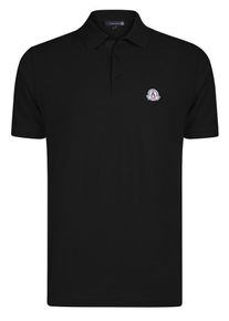 Giorgio di Mare Poloshirt Herren schwarz Größe M Unifarben