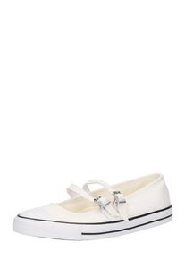 Converse Ballerines &agrave; lani&egrave;res 'CHUCK TAYLOR ALL STAR' Femme blanc taille 6
