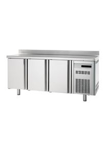 Table réfrigérée Premium 3/0 avec dosseret| Professionnel | HoReCa | CHR