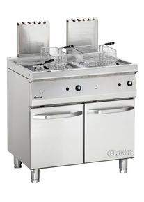 Bartscher Friteuse gaz 700, L800, 2x15L| Professionnel | HoReCa | CHR