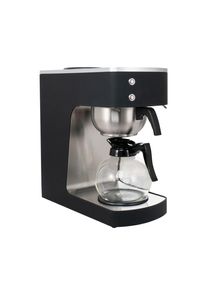 Cafetière filtre ECO 2 litres noir avec verseuse en verre, 100 tasses/h, Machine à café professionnelle| Professionnel | HoReCa | CHR