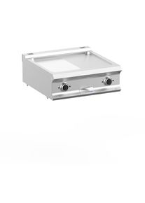 MBM Plancha électrique Dexion Lux 700 - 70/73 ½ lisse, ½ rainurée - appareil à poser - 10 kW| Professionnel | HoReCa | CHR