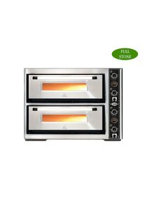 Four à pizza GMG Classic Lux 6+6 33cm 400V| Professionnel | HoReCa | CHR
