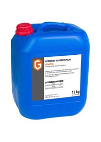 Détergent pour lave-vaisselle professionnel Gastro sans chlore 12 kg en bidon - produit de lavage pour la gastronomie| Professionnel | HoReCa | CHR