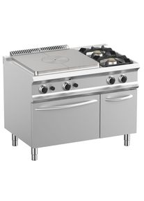 MBM Gas-Glühplatte mit Gasbackofen Dexion Lux 700 - 110/73| Professionnel | HoReCa | CHR