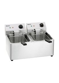 Bartscher friteuse électrique double SNACK IV, 2x 8 litres| Professionnel | HoReCa | CHR