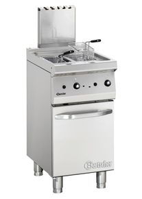 Bartscher Friteuse gaz 700, L400, 2x7L| Professionnel | HoReCa | CHR