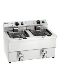 Friteuse électrique double Bartscher IMBISS II 2x 8 l| Professionnel | HoReCa | CHR