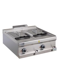 MBM Friteuse électrique série 77 – 70/ 70 12+12 litres – appareil de table| Professionnel | HoReCa | CHR