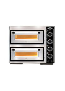 Four à pizza GMG Classic 4 + 4 x 25 cm| Professionnel | HoReCa | CHR