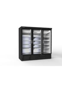Réfrigérateur à boissons Premium 1750 en noir| Professionnel | HoReCa | CHR