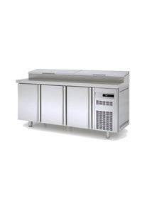 Table réfrigérée avec station de garniture PROFI 200- EN 600 600 x 400 | Station de garniture | Professionell | HoReCa | CHR| Professionnel | HoReCa |