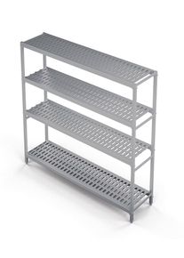 Rayonnage Profi 1 190 x 400 x 1 670 mm, 4 étagères| Professionnel | HoReCa | CHR