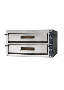 Four à pizza PROFI PLUS 6+6x36 cm, large, pierre réfractaire| Professionnel | HoReCa | CHR