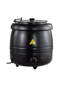 Soupière Eco 10 l, noire| Professionnel | HoReCa | CHR